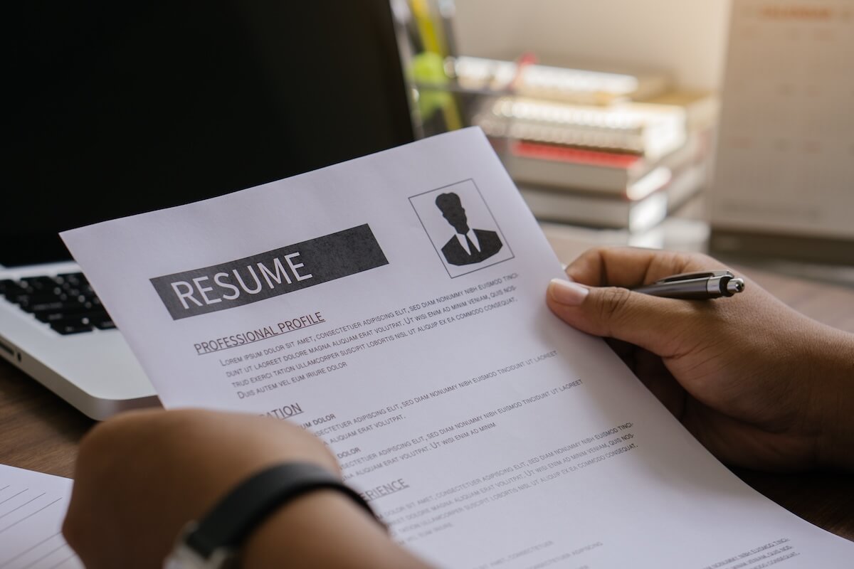 what are the different resume sections?